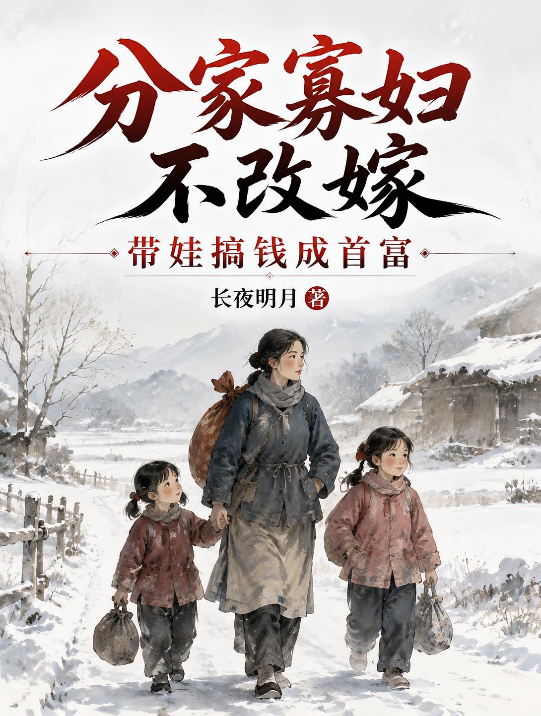 分家寡婦不改嫁，帶娃搞錢成首富