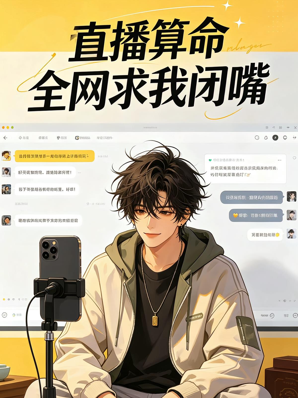 直播算命，全網(wǎng)求我閉嘴