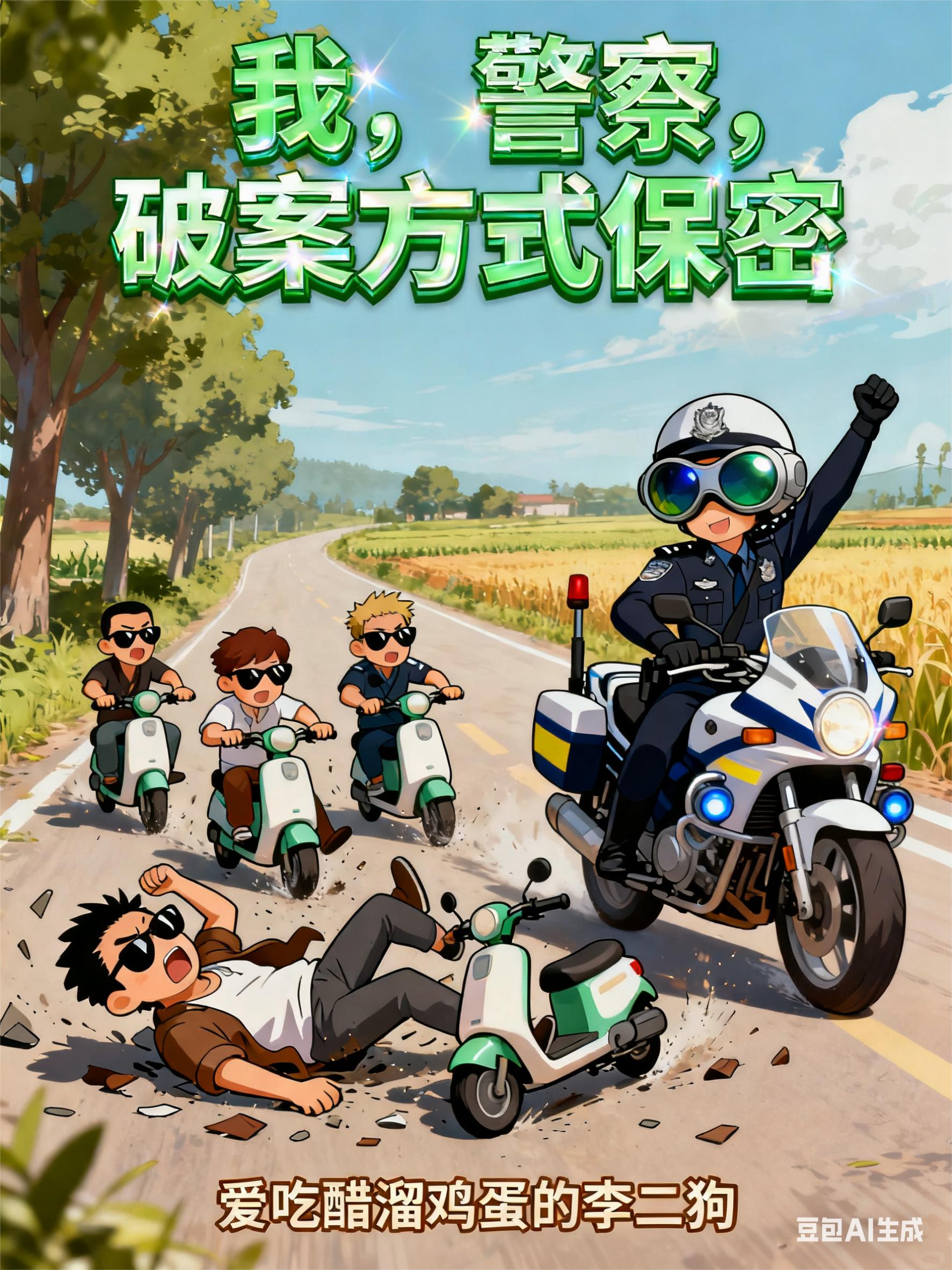 我，警察，破案方式保密